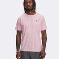 Tech Textured T-Shirt Men - rose,