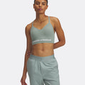 Vanisheamle Low Sports bras Women - green,