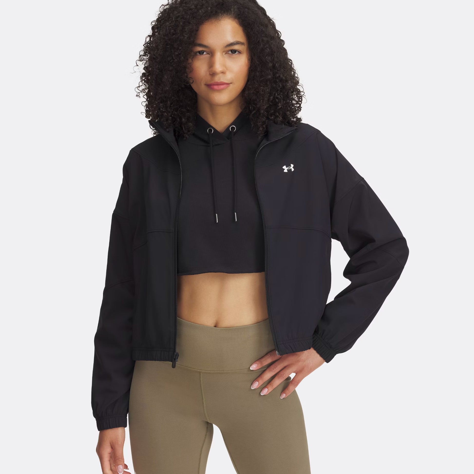 Under Armour Rival Woven Training Jacket Women-Black