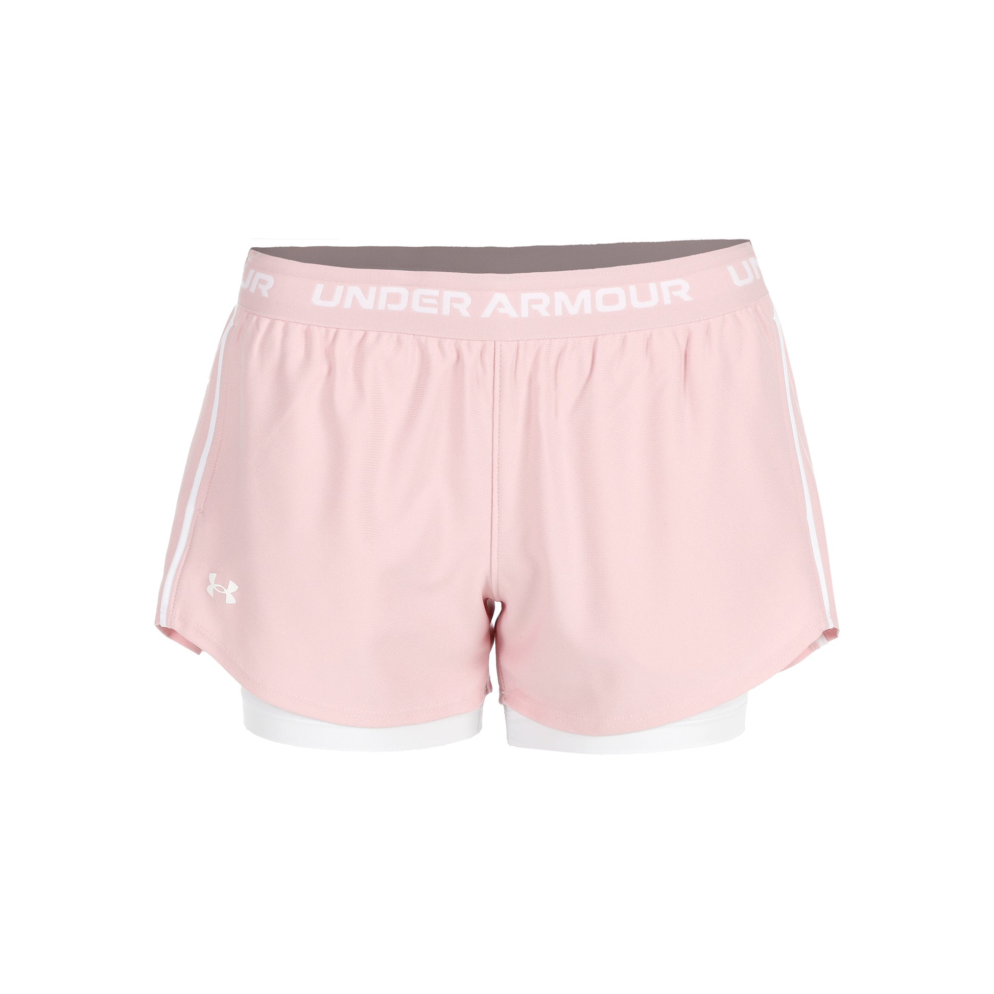 Under Armour Tech Play Up 2in1  Shorts Women - pink
