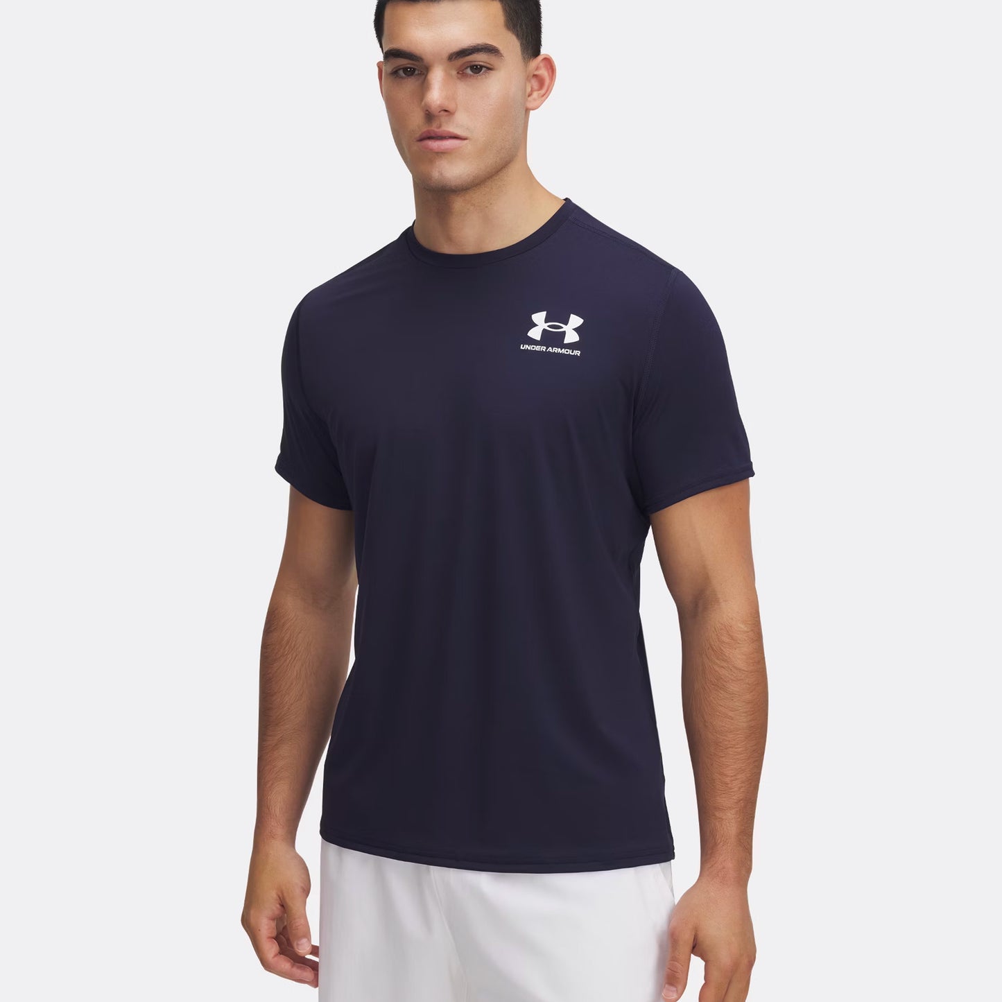 Under Armour Heatgear Fitted T-Shirt Men-Dark Blue