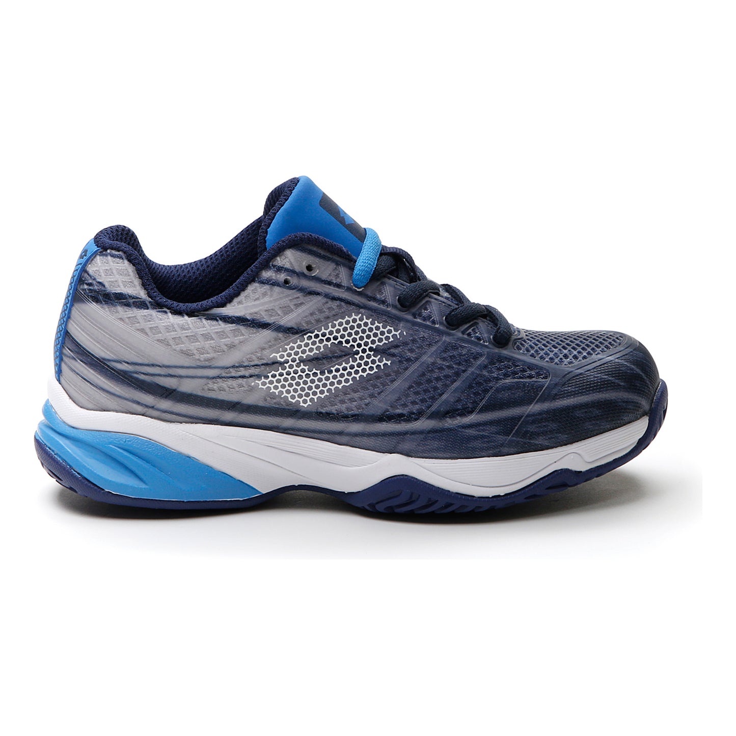 Lotto Mirage 300 All court shoe Kids - dark blue, white