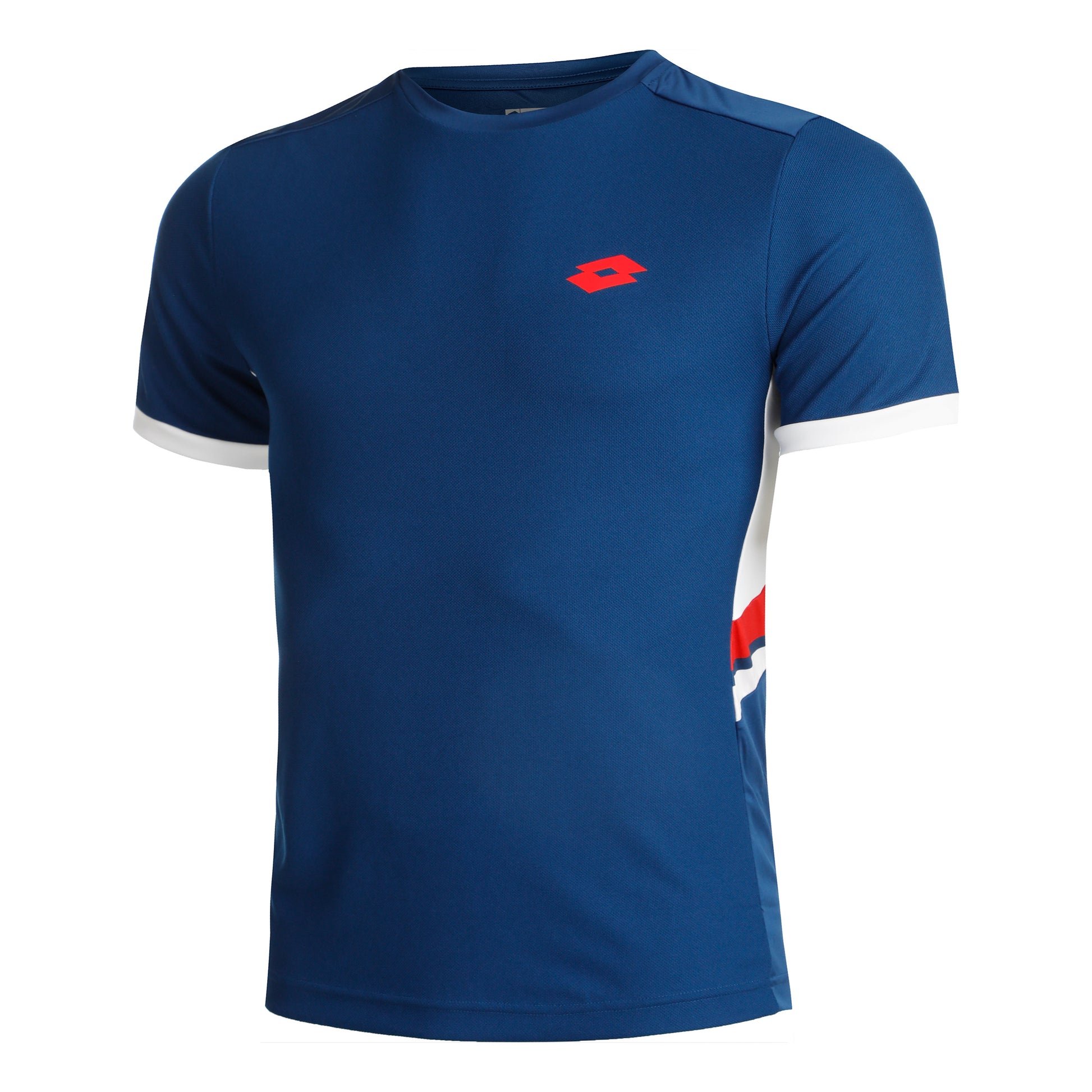 Lotto Squadra III T-Shirt Men-Blue,Red
