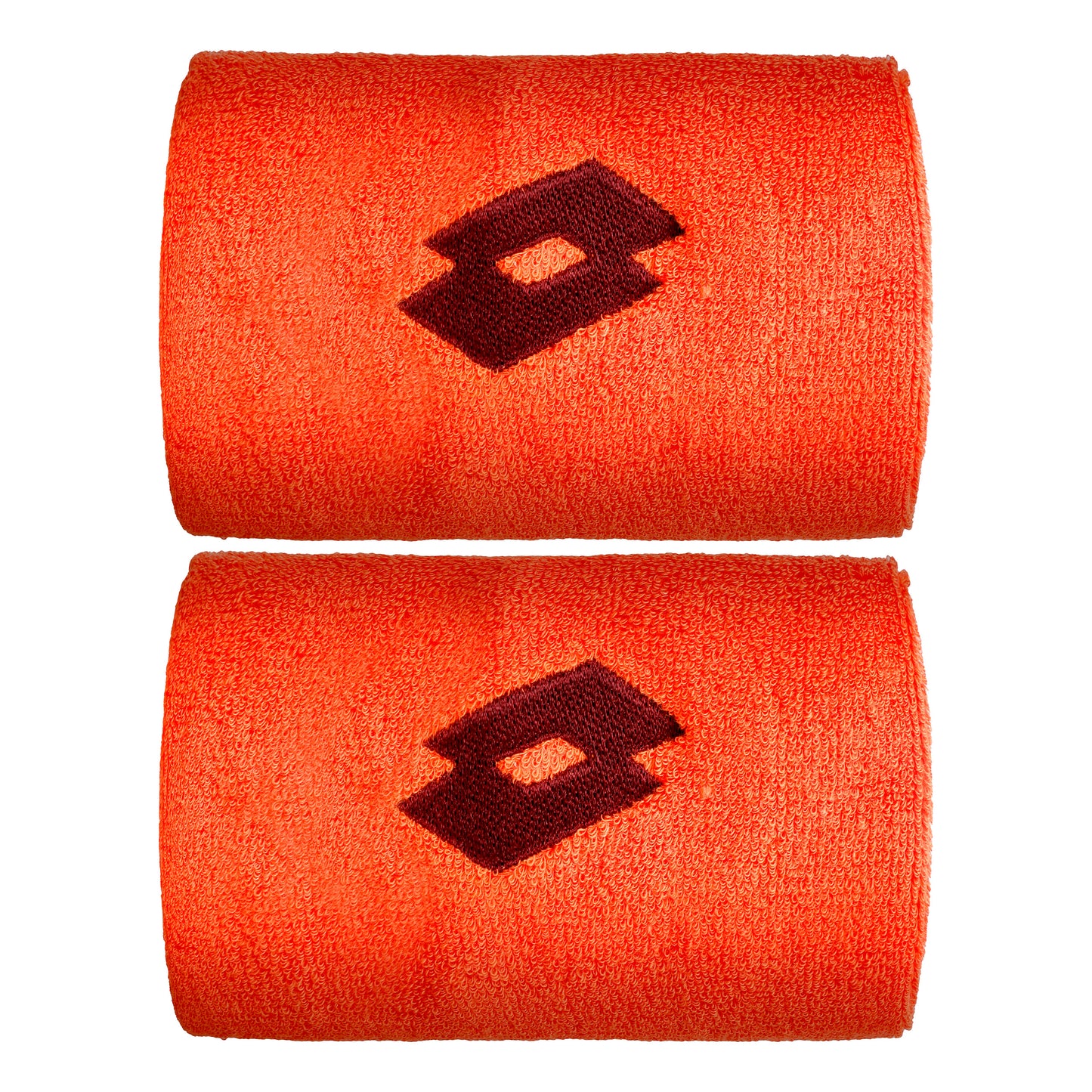 Lotto Wristband 2 Pack short - orange, dark red