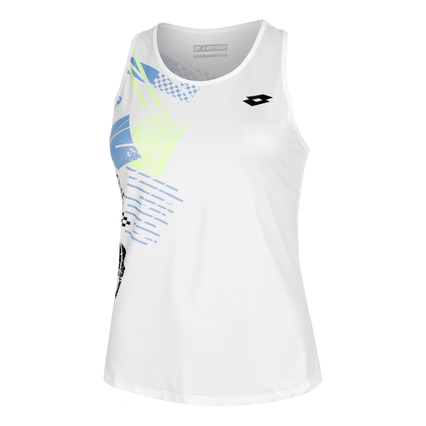 Lotto Tech W I D5 Tank top Women - white, multicoloured