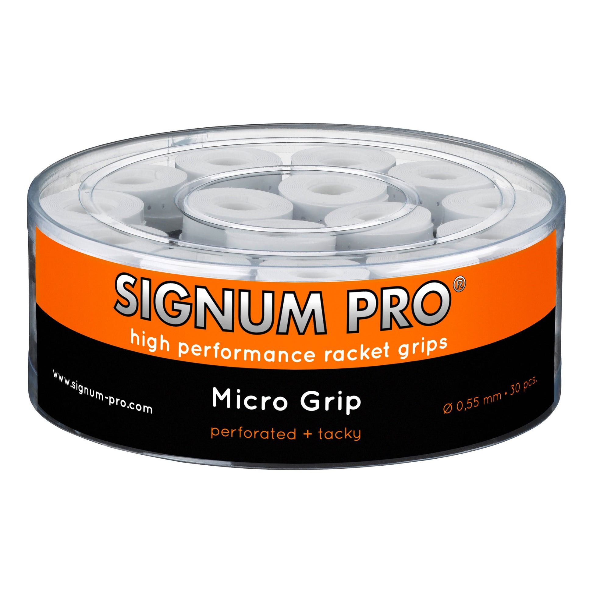Signum Pro Micro Grip 30 Pack-White