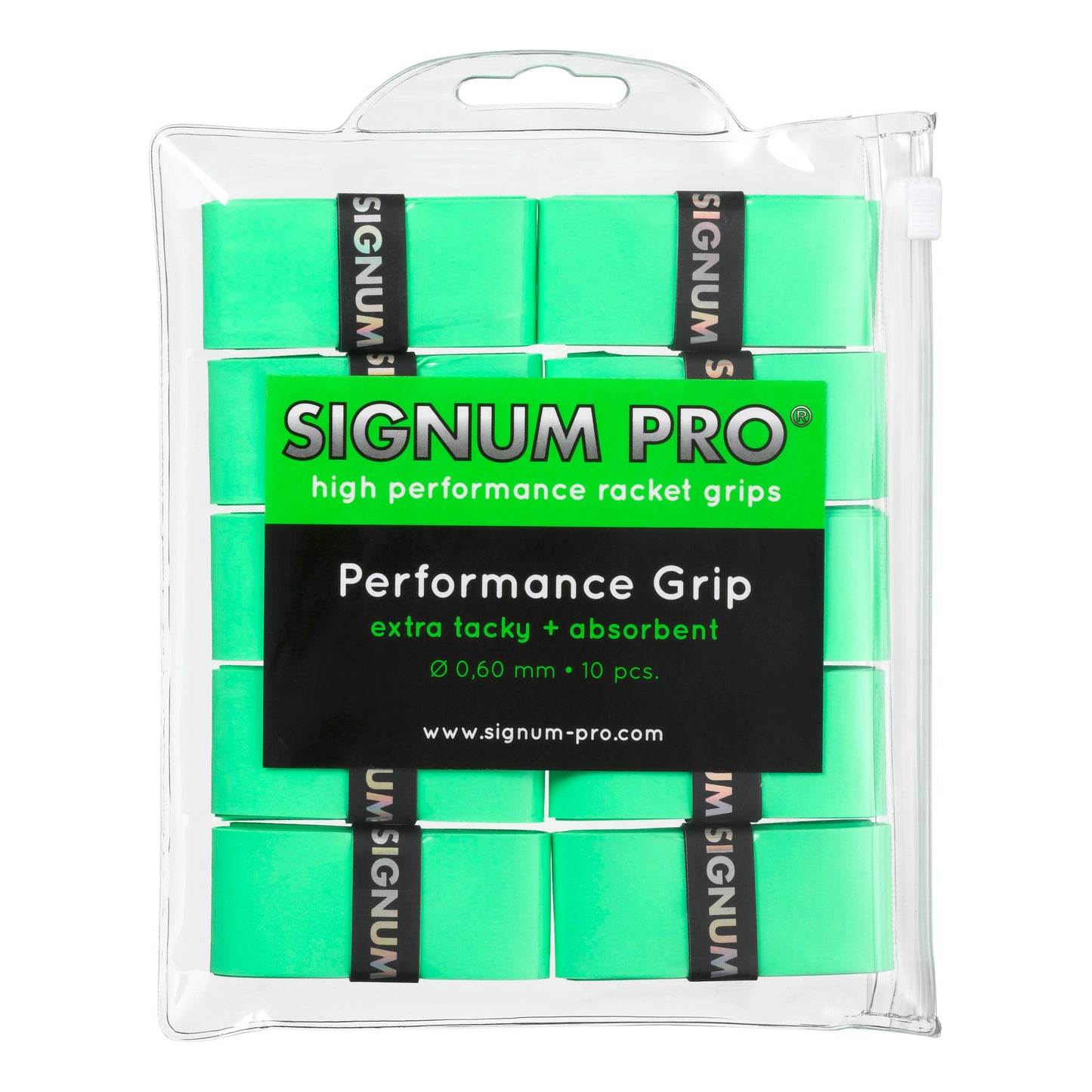 Signum Pro Performance Grip 10 Pack-Green