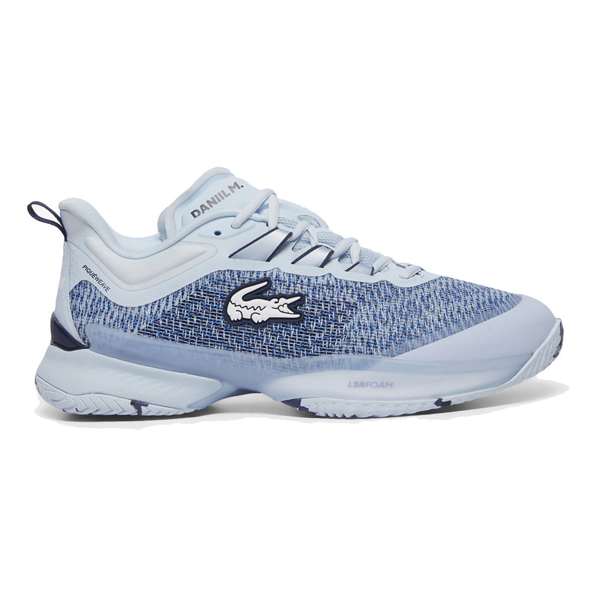 Lacoste Medvedev AG-LT ULTRA All court shoe Men - light blue, dark blue