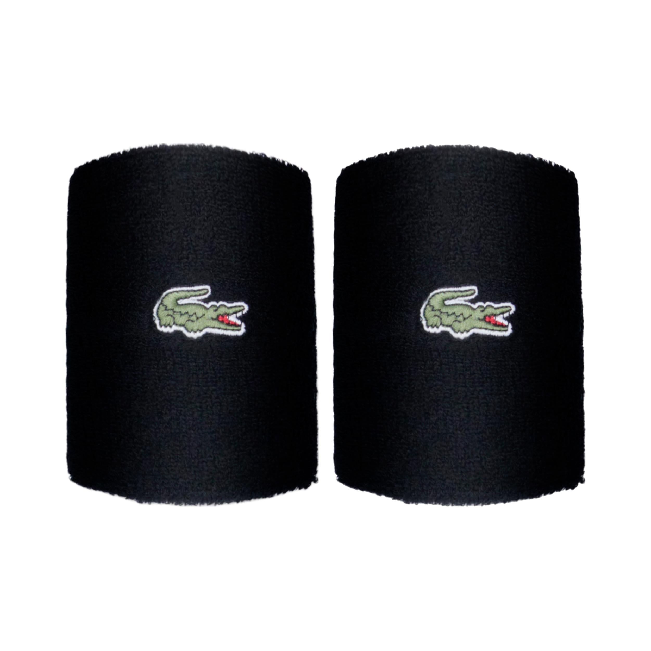 Lacoste Wristband 2 Pack Unisex - black, green