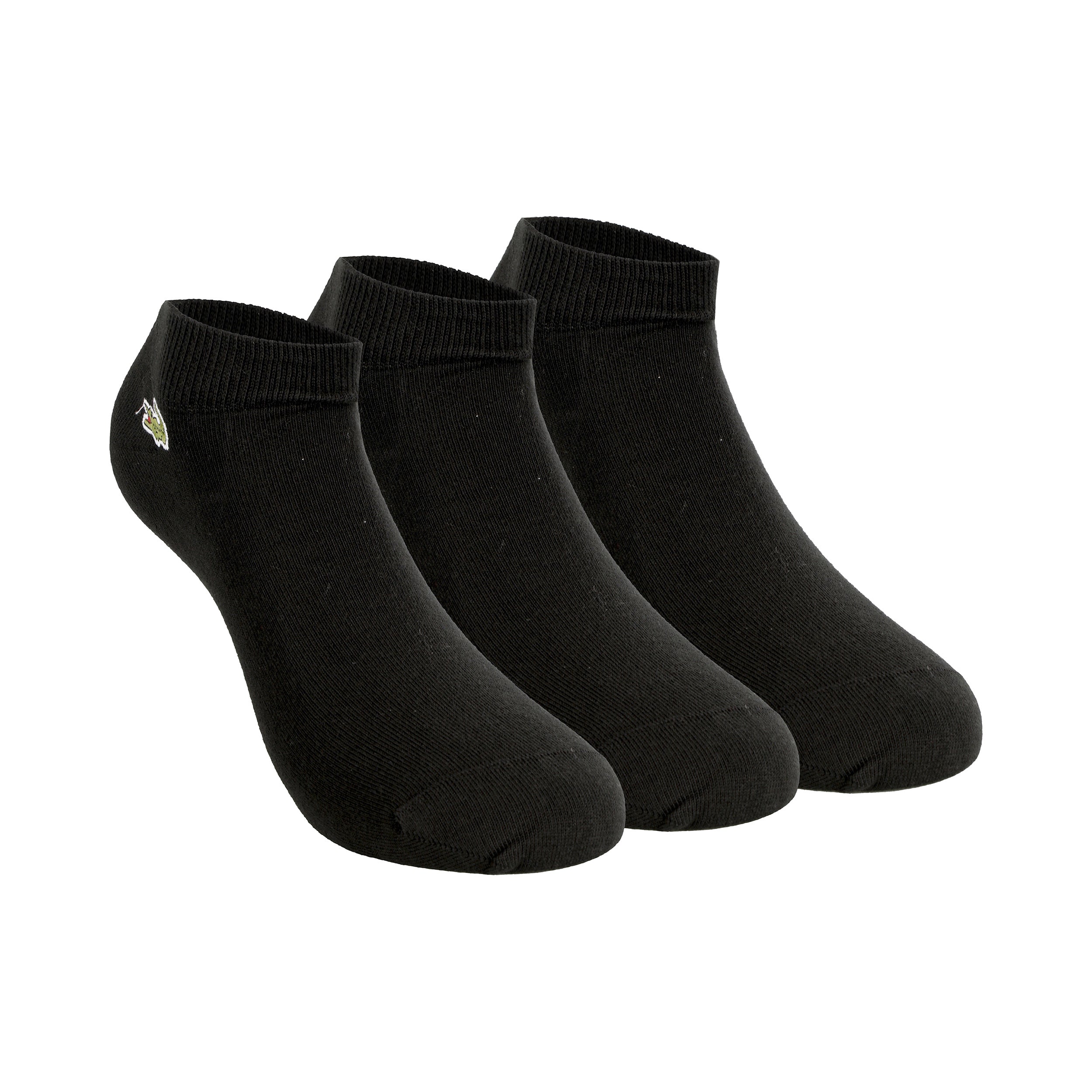 Lacoste Performance Core Tennis Socks 3 Pack-Black