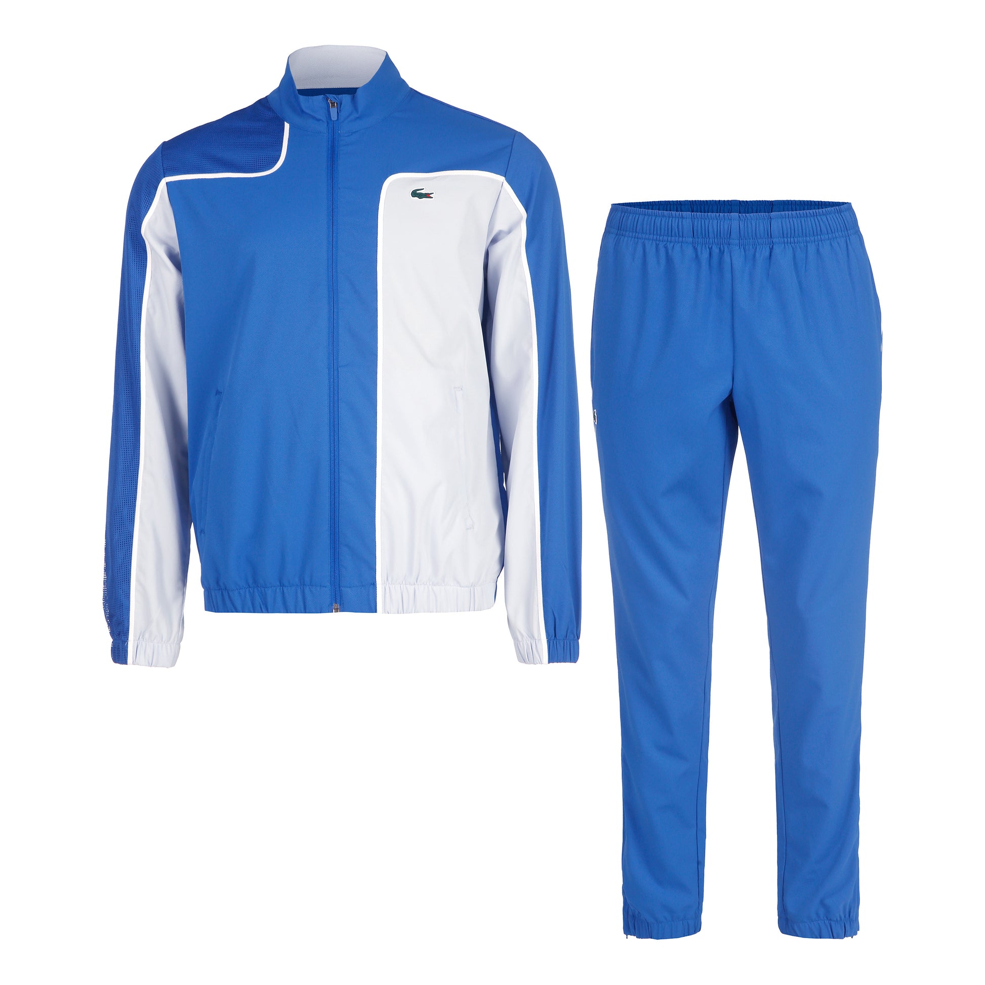 Lacoste Tennis Overall Colourblock Tracksuit Men-Blue,White