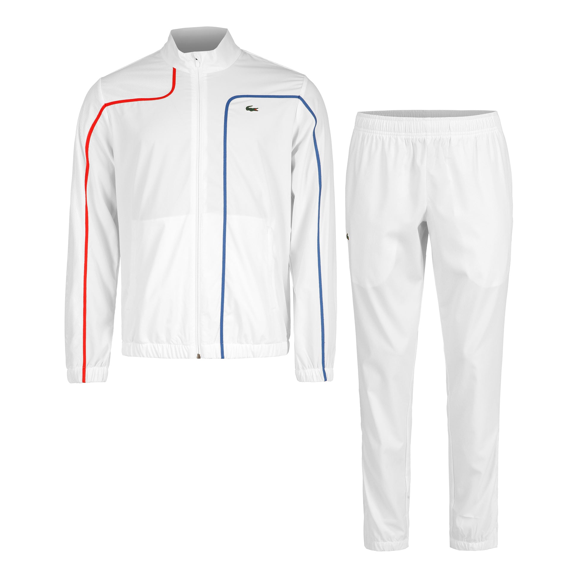 Lacoste Tracksuit Men - white, orange