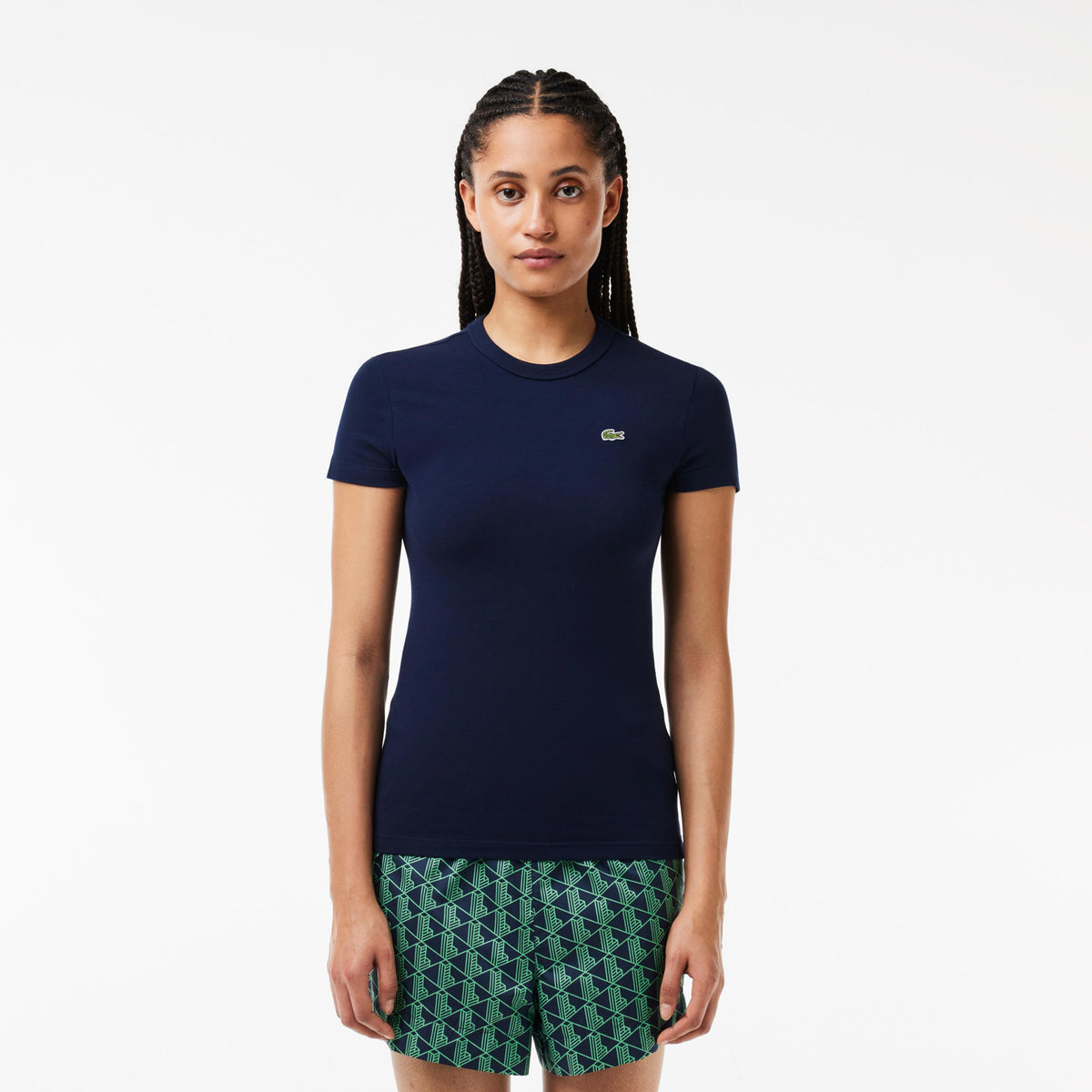 Lacoste Tee T-Shirt Women - dark blue,