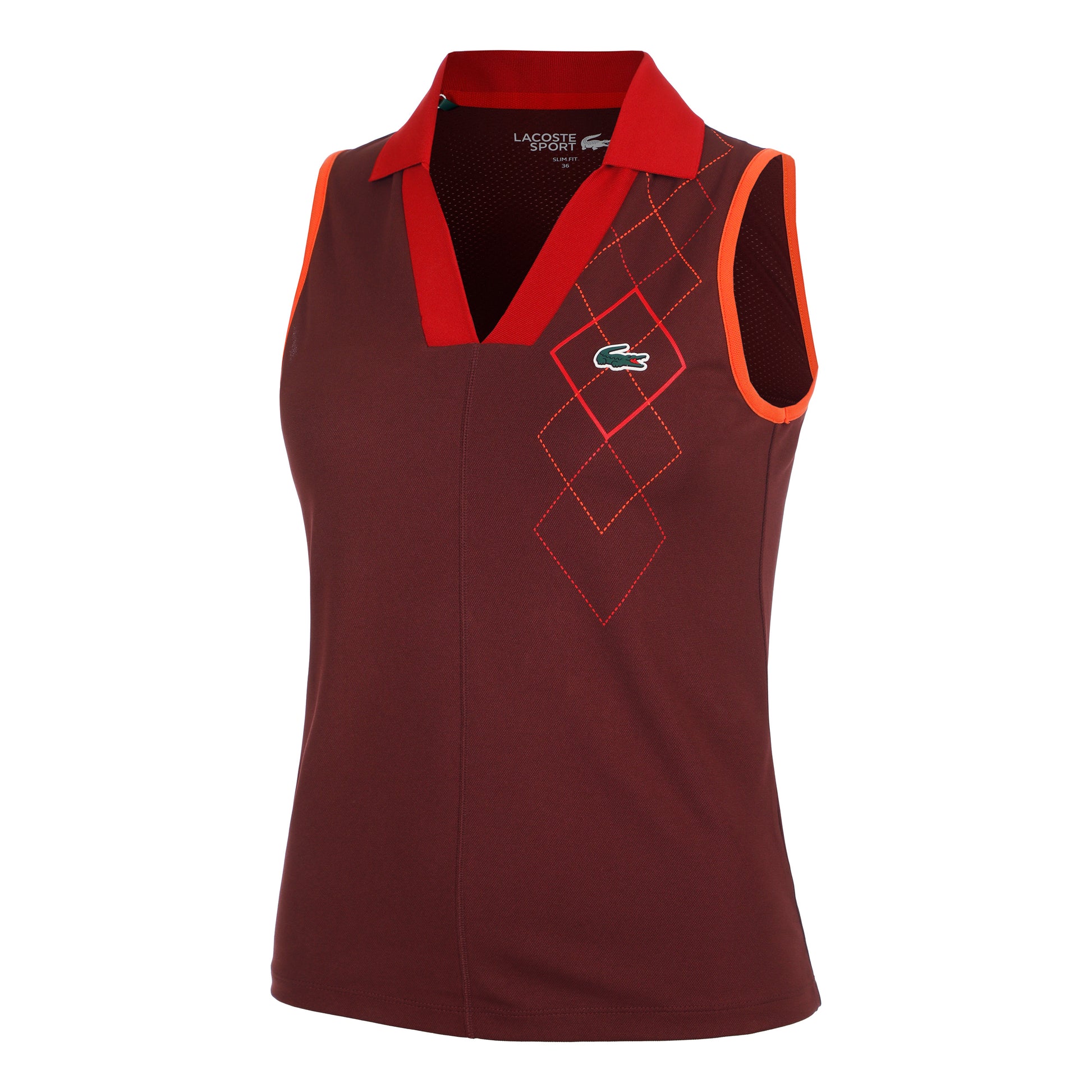 Lacoste Polo Women-Brown