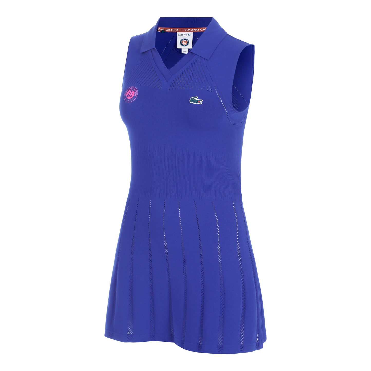 Lacoste Dress Women - dark blue, pink