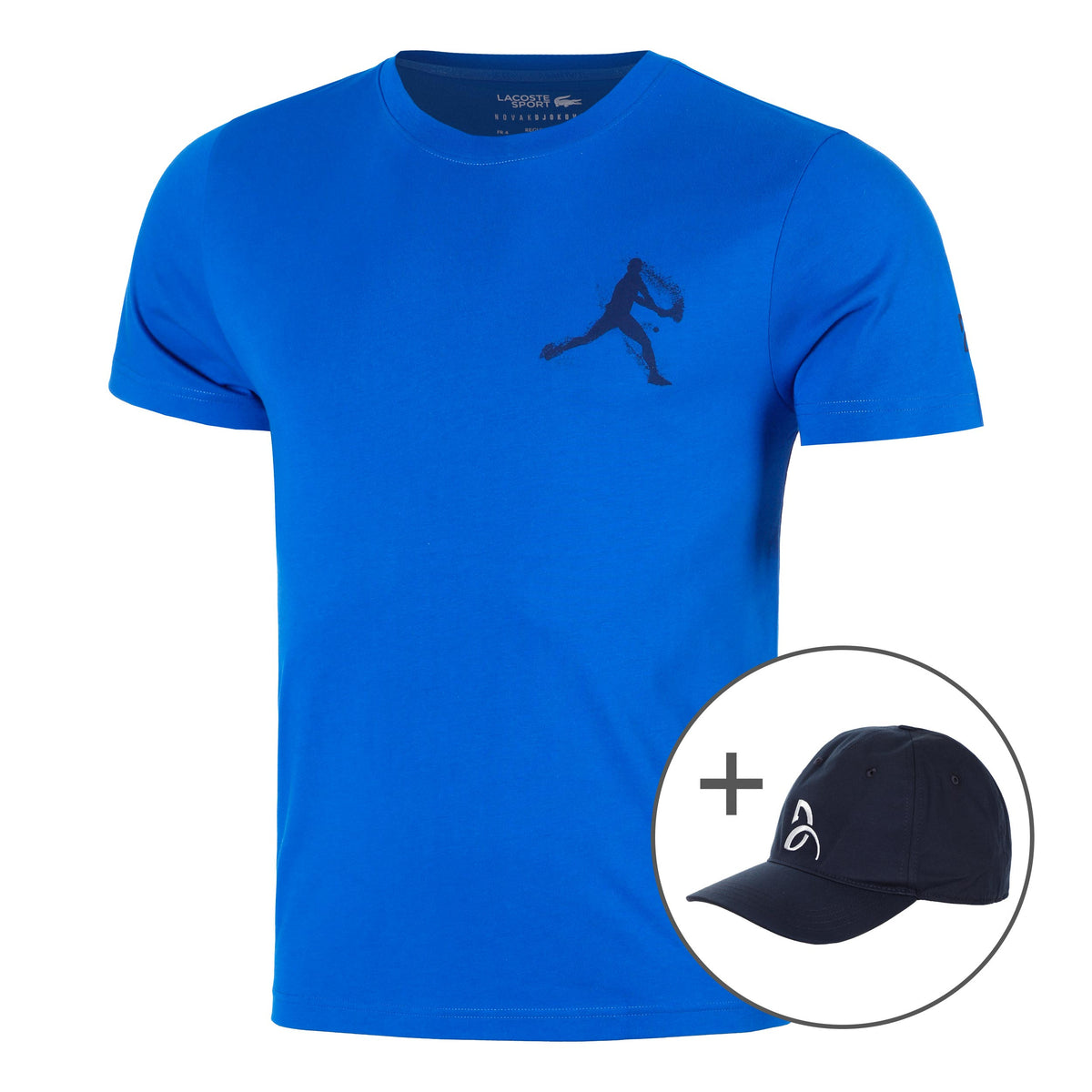 Lacoste T-Shirt & Cap Men - blue, dark blue