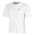 Relaxed Fit Plain Soft T-Shirt Women-White