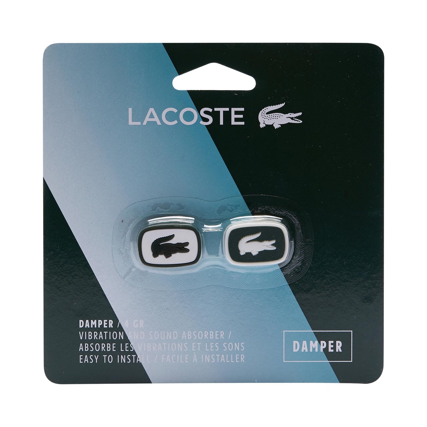 Lacoste Dampener 2 Pack - white, green