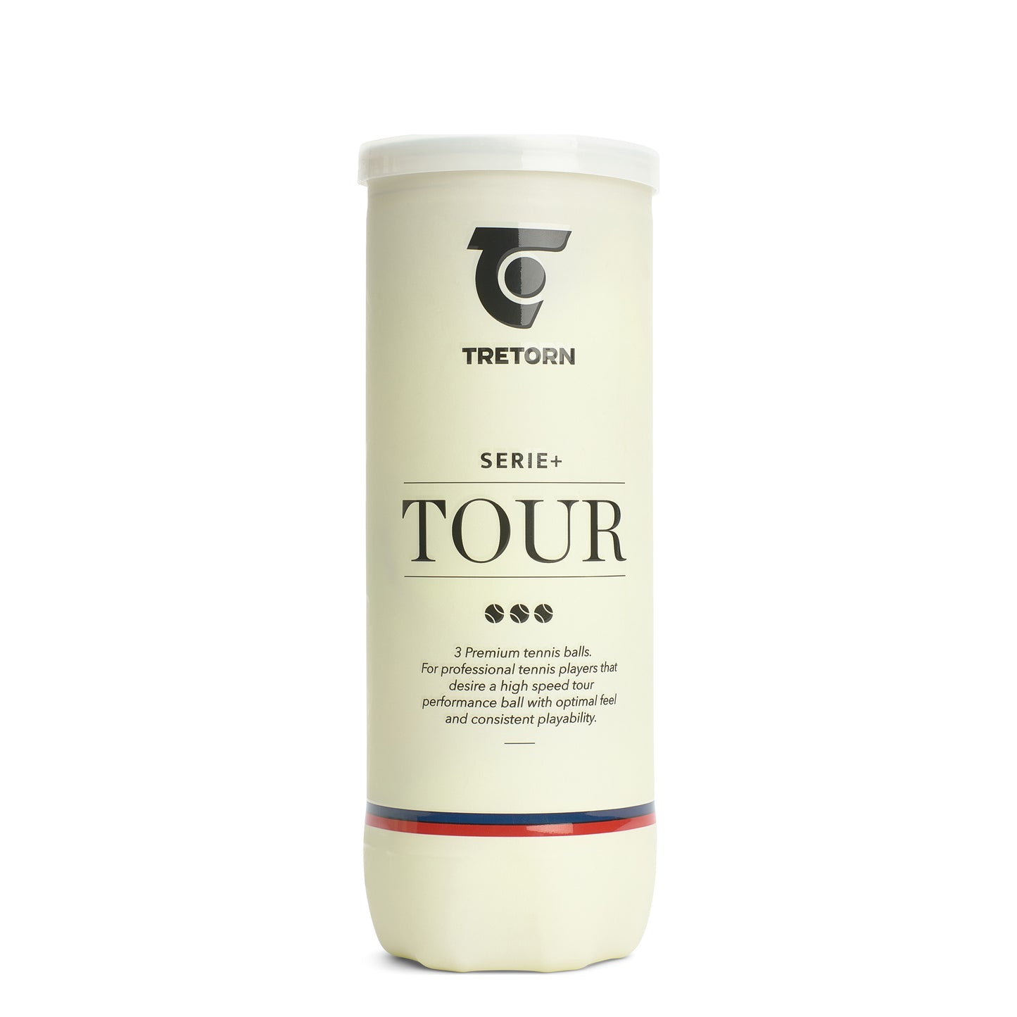 Tretorn Serie+Tour 3 Ball Tube