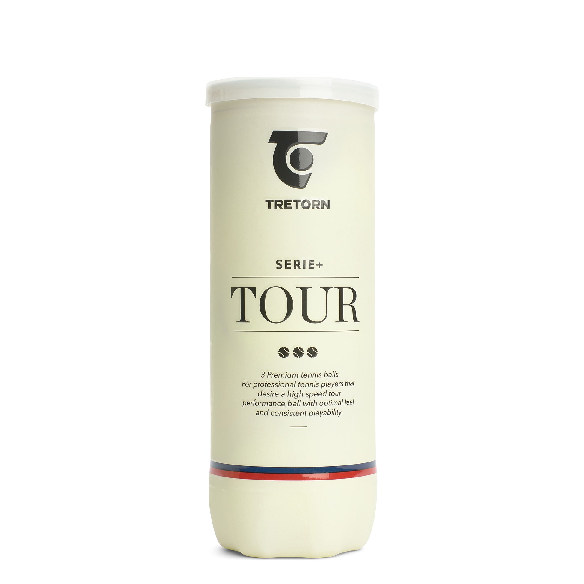 Tretorn Serie+Tour 3 Ball Tube