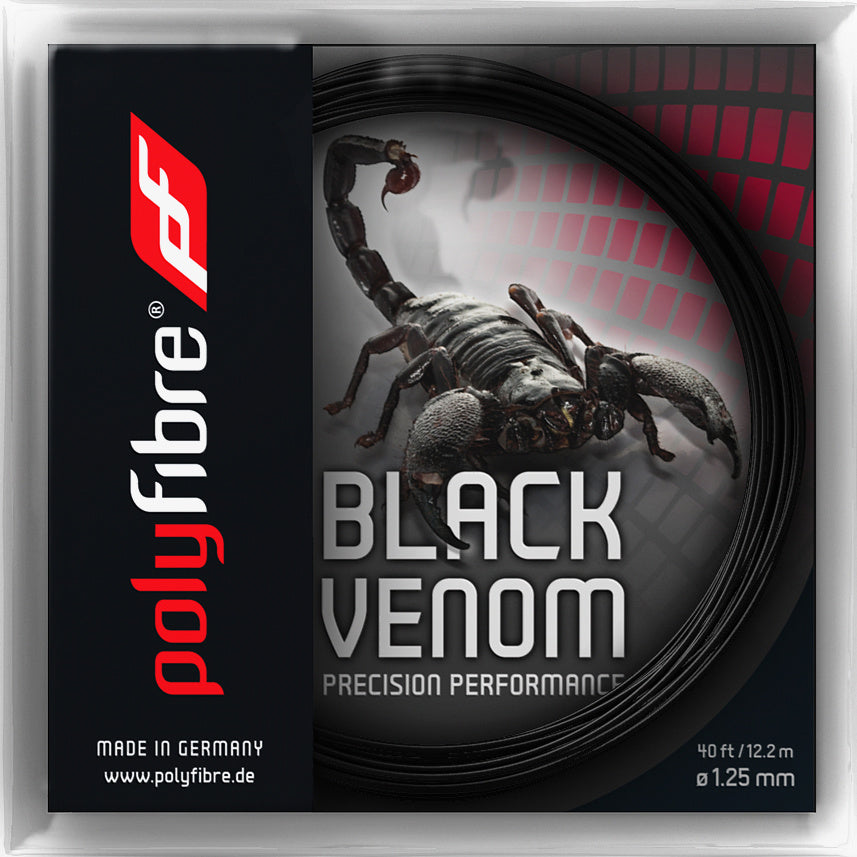 Polyfibre Black Venom String Set 12,2m-Black