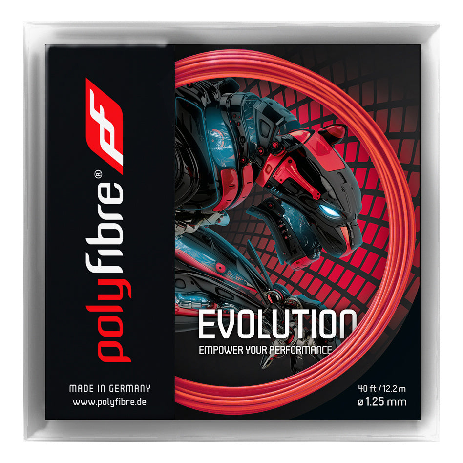 Polyfibre Evolution String Set 12m-Red