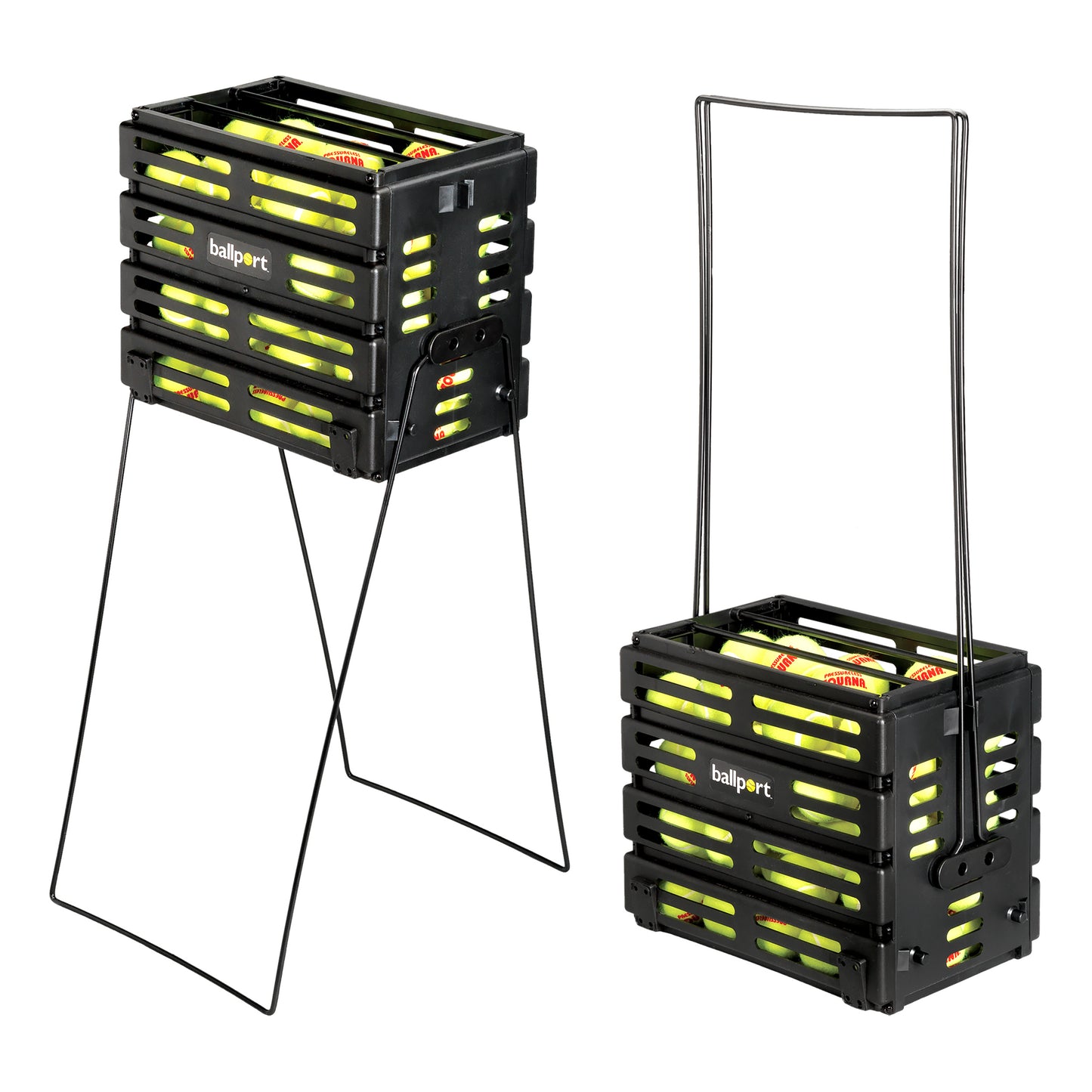 Tourna Ball Basket-Black