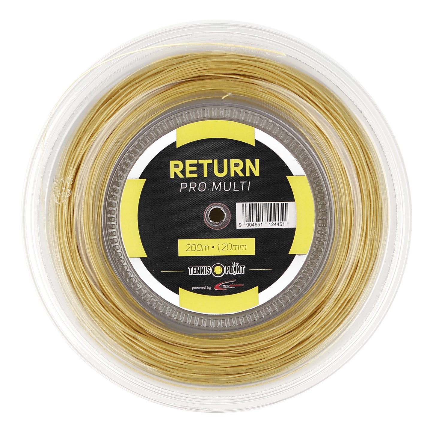 Tennis-Point Return Pro Multi String reel 200m - ecru
