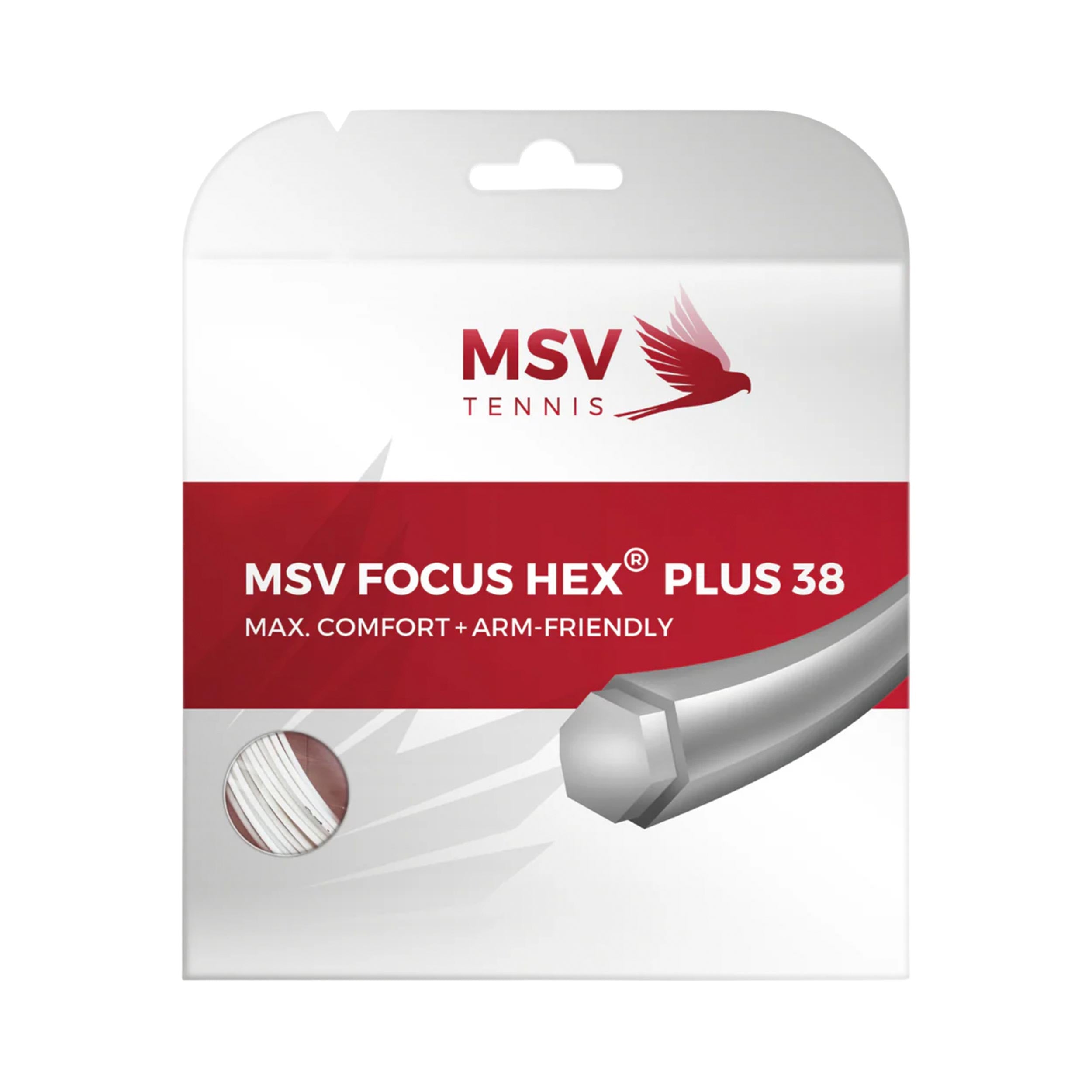 MSV Focus-HEX plus 38  String set 12m - white