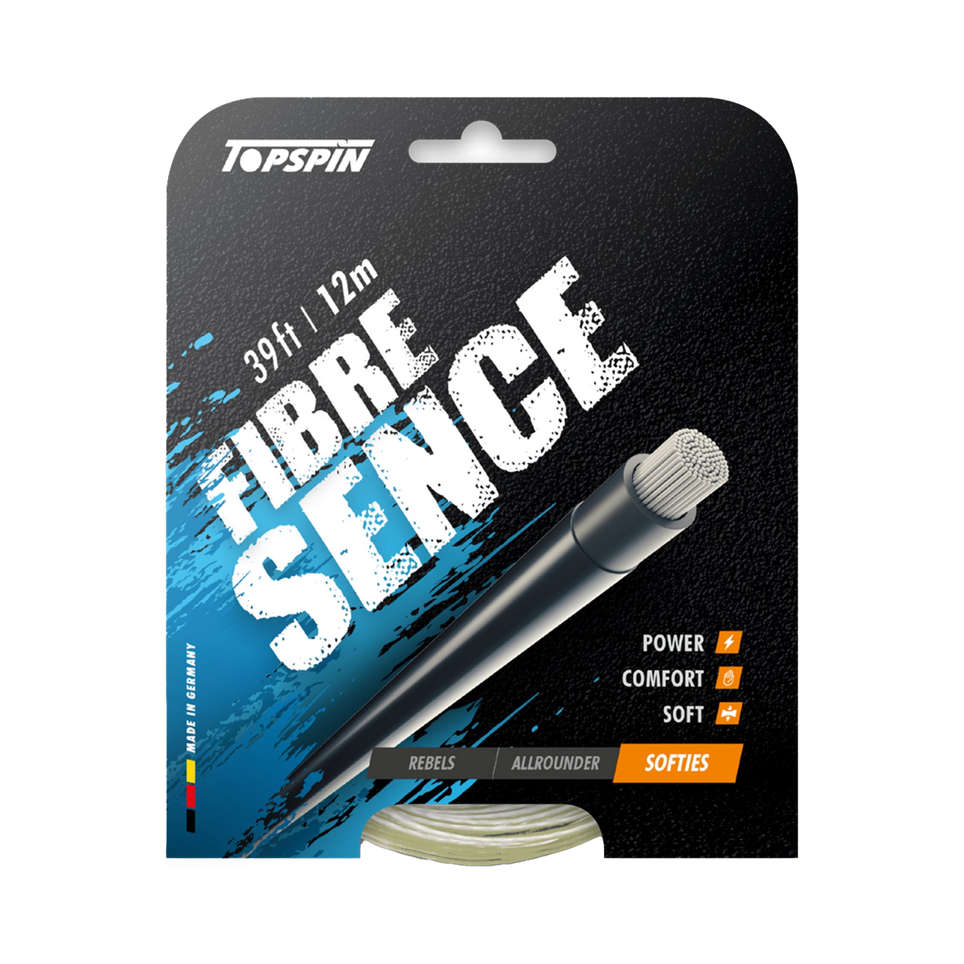 Topspin Fibre Sence 12m String Set-Ecru
