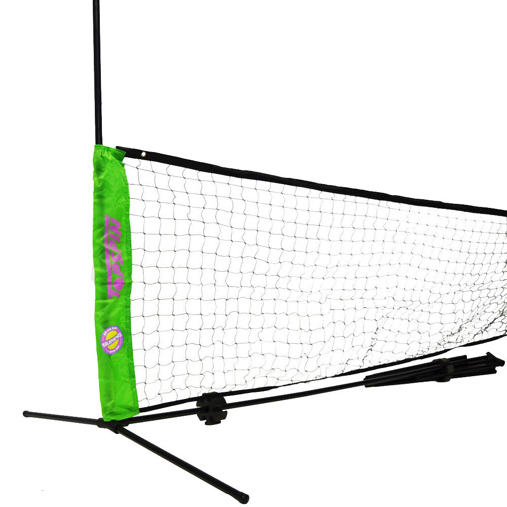 Topspin 6m Tennis net - black, green