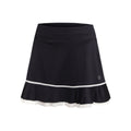 Flounce Skirt Women - dark blue, white
