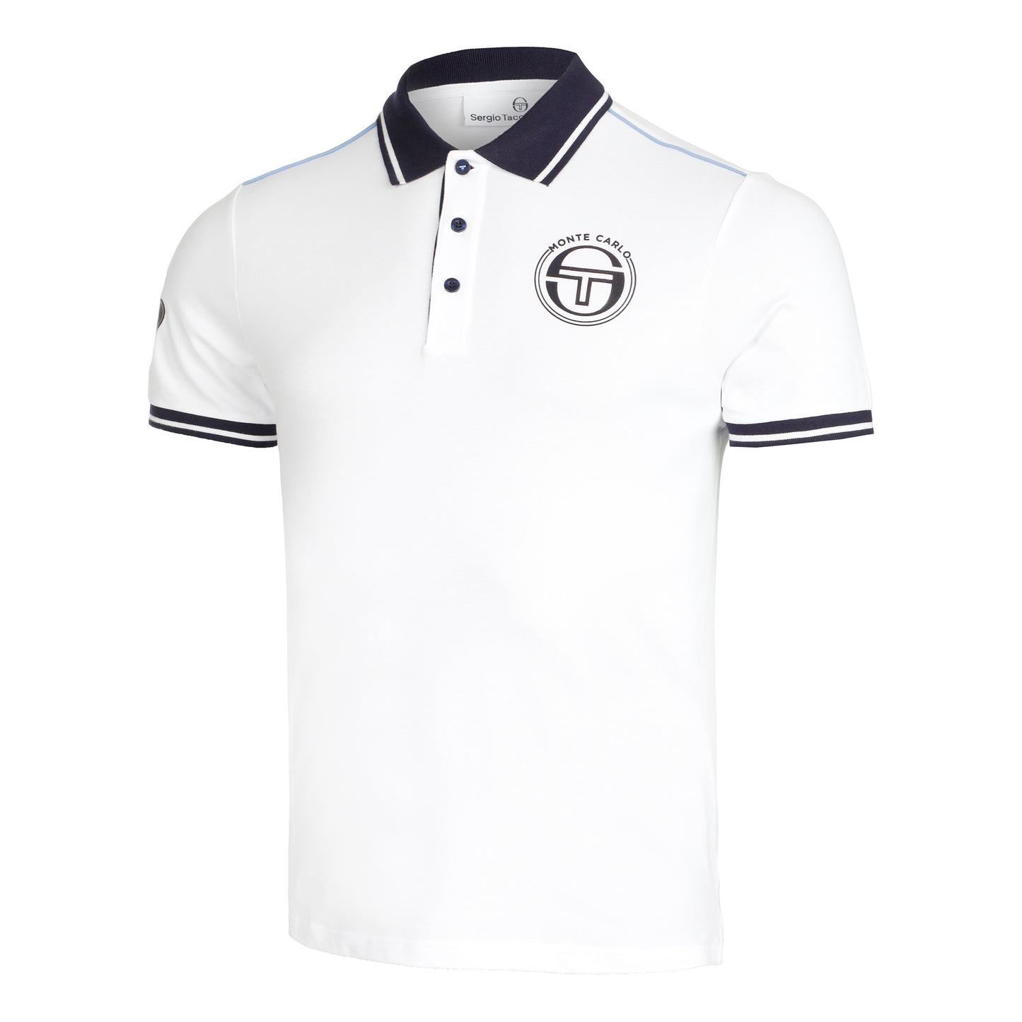 Sergio Tacchini Ranking Staff Polo Men - white, dark blue