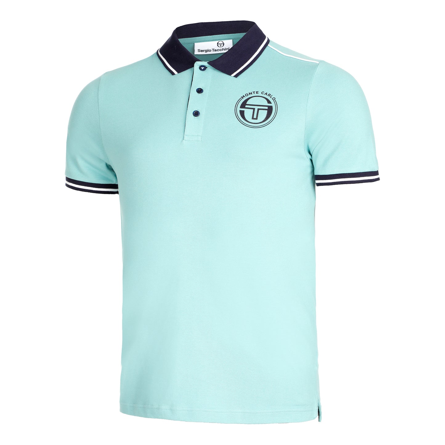 Sergio Tacchini Ranking Staff Polo Men - light blue, dark blue