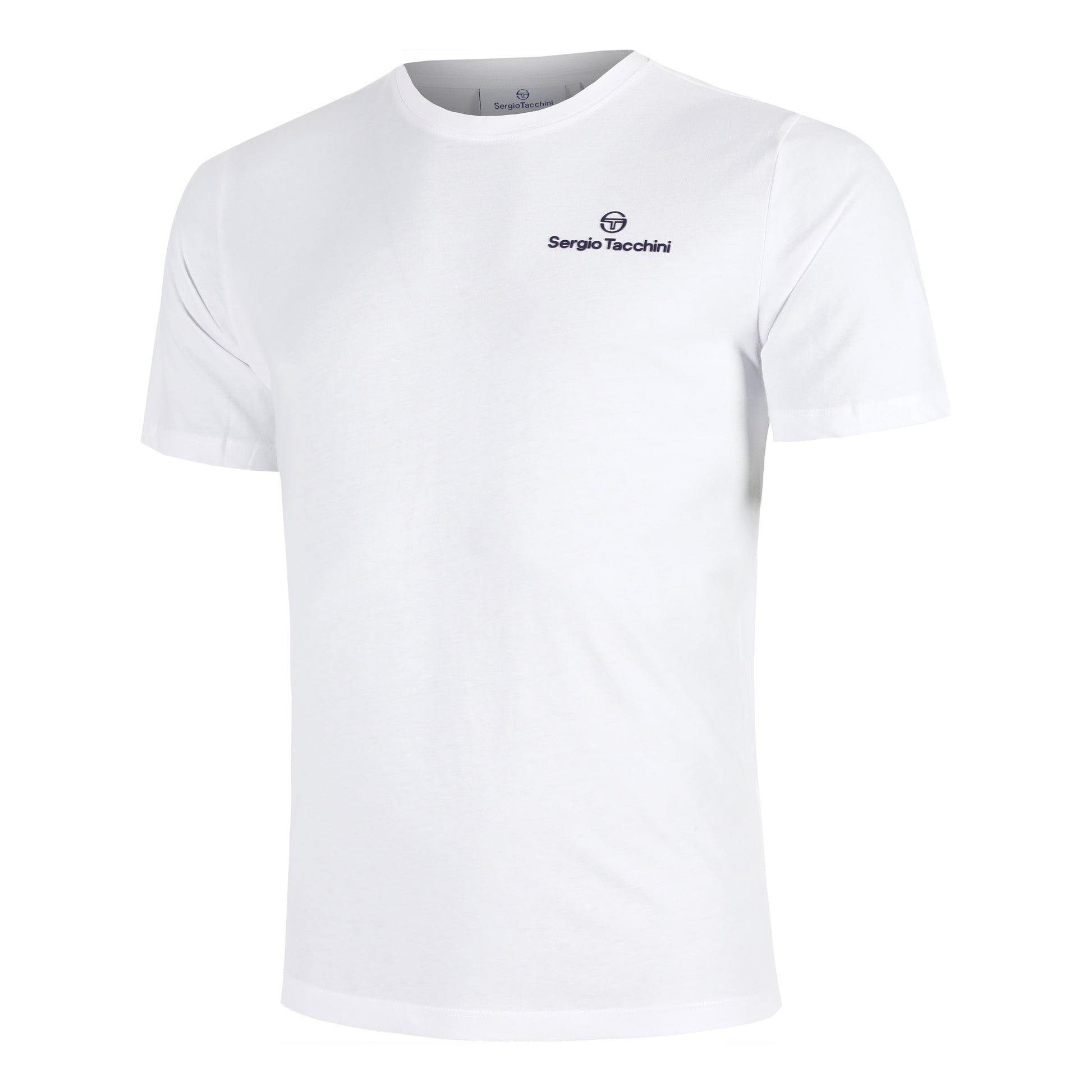 Sergio Tacchini Bold T-Shirt Men - white, dark blue