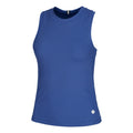ACE Rib Pocket Tank top Women - blue,