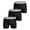 Cotton Stretch Boxer 3P Boxer Shorts Men-Black,White