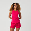 Borg Racerback Tank top Women - pink,