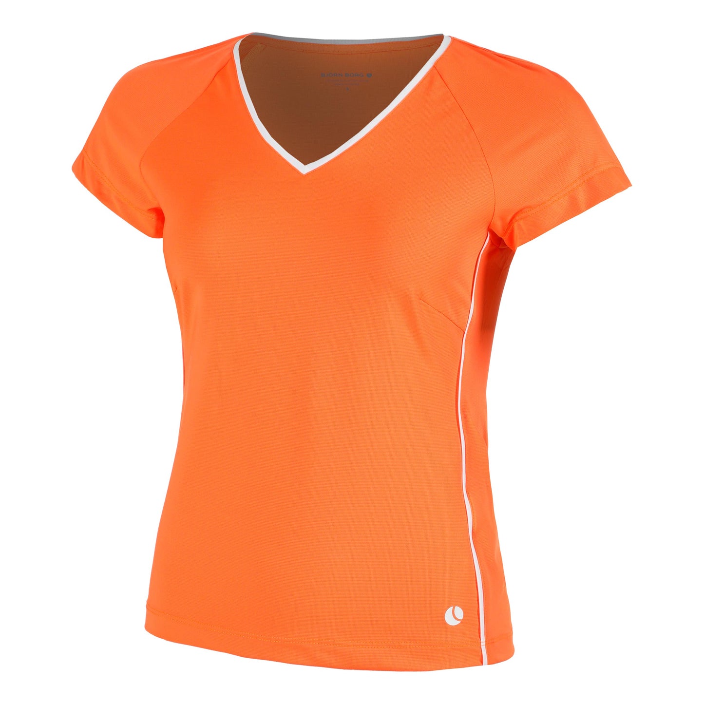 Björn Borg Ace V-Neck T-Shirt Women - orange