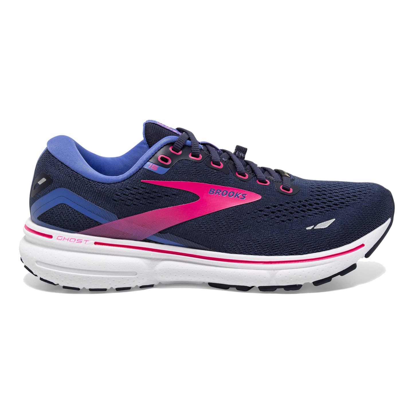 Brooks Ghost 15 GTX Neutral Running Shoe Women-Black,Blue