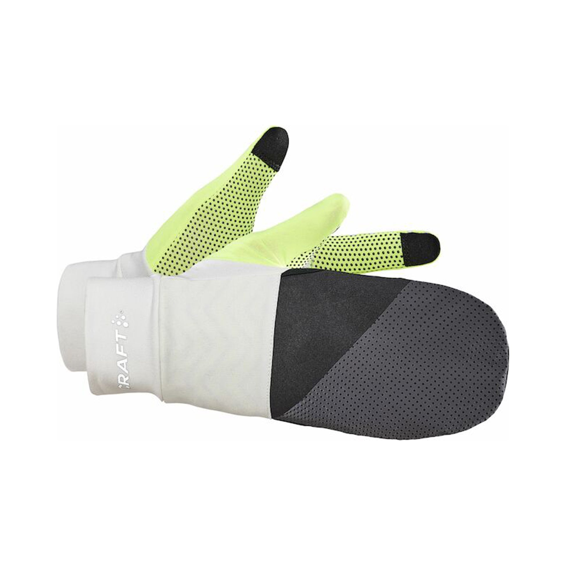 Craft ADV Lumen Hybrid Running gloves Unisex - white,