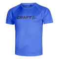 Core Essence Logo Running Shirt Men-Blue