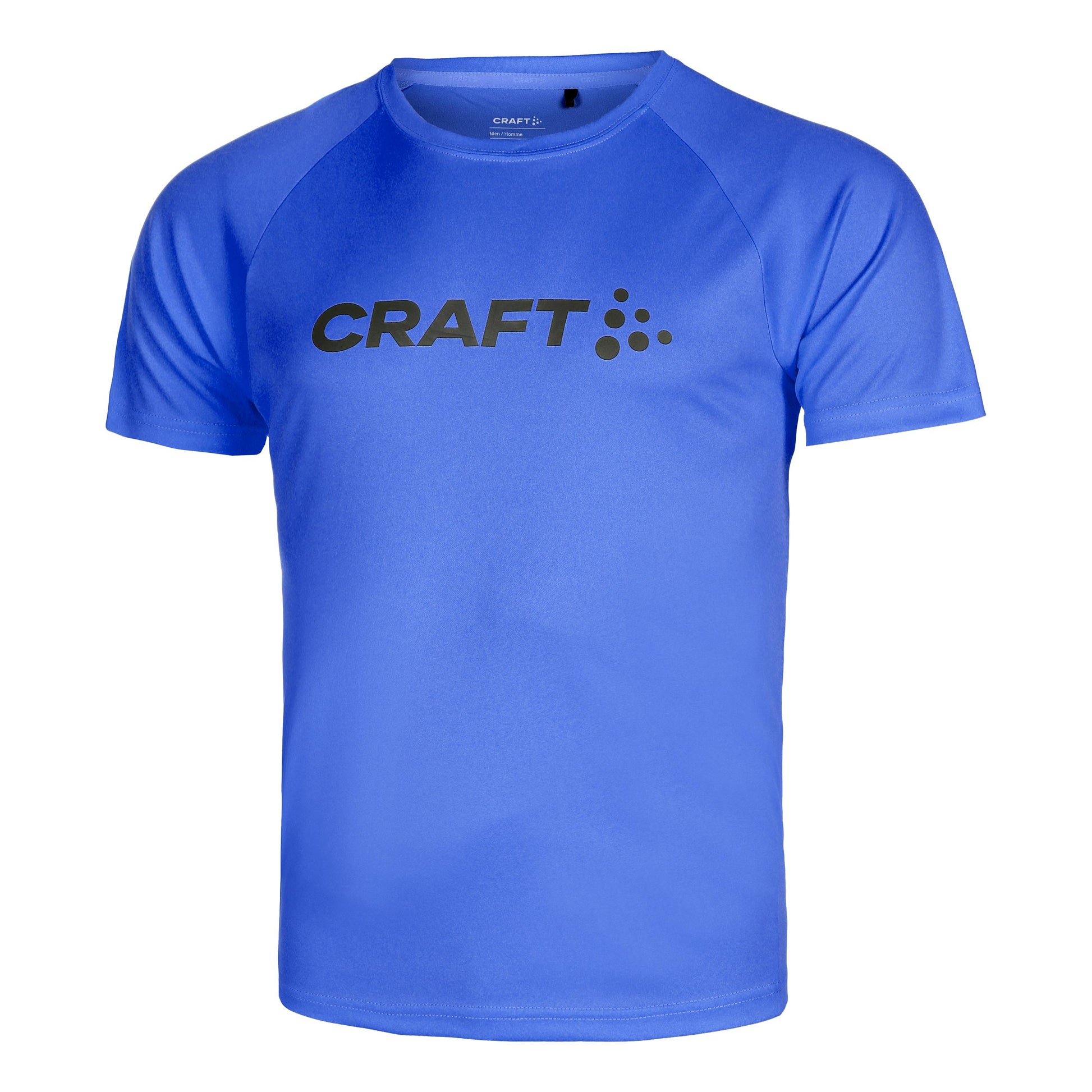 Craft Core Essence Logo Running Shirt Men-Blue