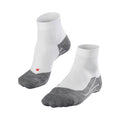 RU4 Endurance Short Running Socks Men - white, grey