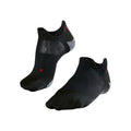 RU5 Race Invisible Running Socks Men-Black,Grey