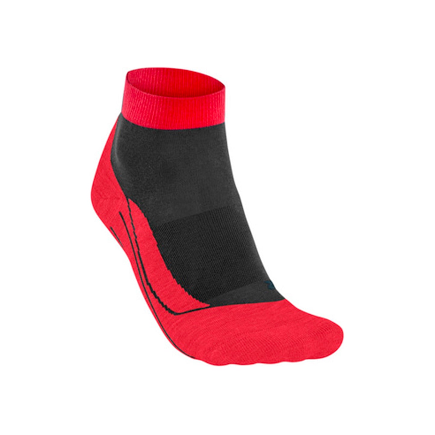 Falke RU4 Endurance Short Running Socks Men-Red,Black
