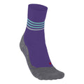 RU4 Endurance Reflect Running socks Women - violet, grey