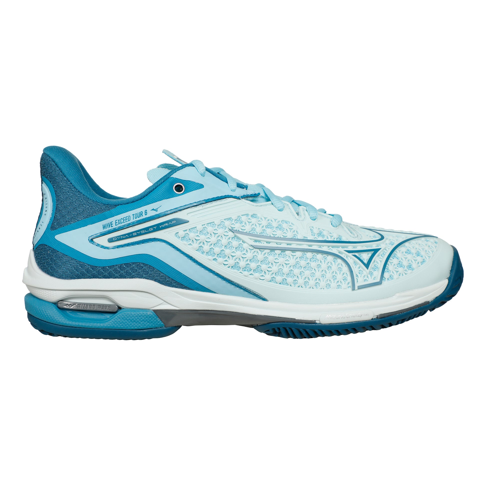 Mizuno Wave Exceed Tour 6 Clay court shoe Women - light blue, blue