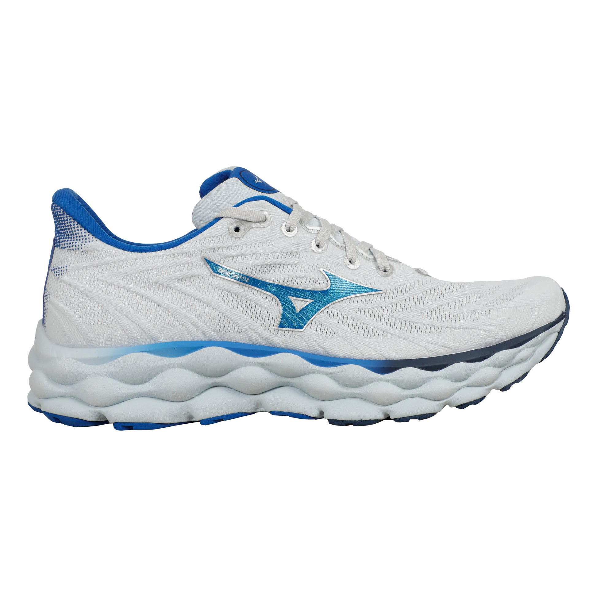 Mizuno Wave Sky 8 Neutral running shoe Men - light blue, blue