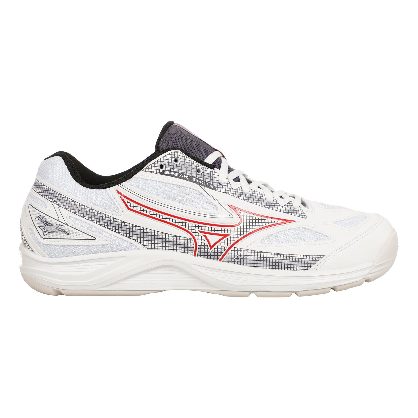 Mizuno Break Shot Carpet Shoe Men-White,Red
